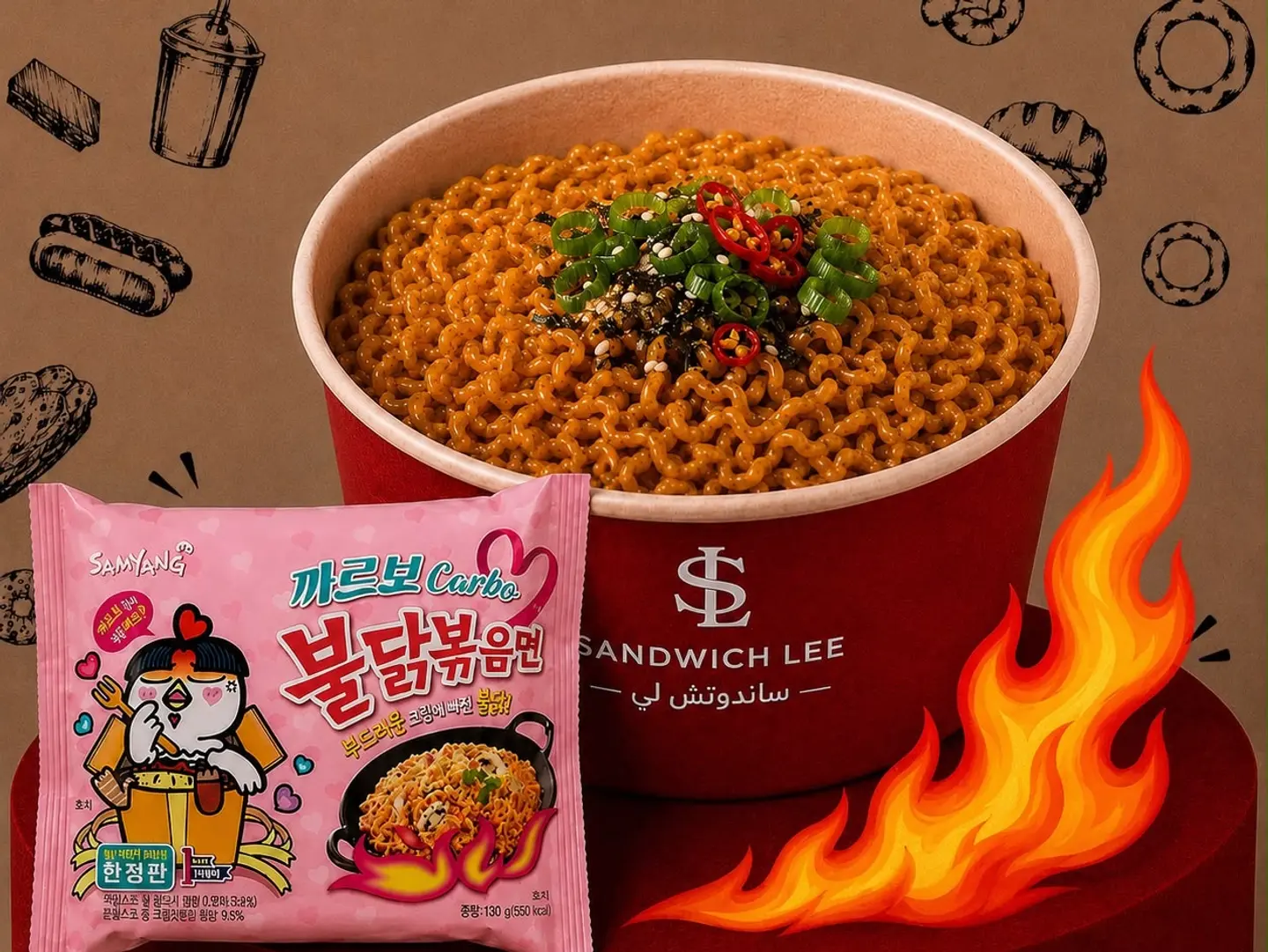Korean Indomie Spicy