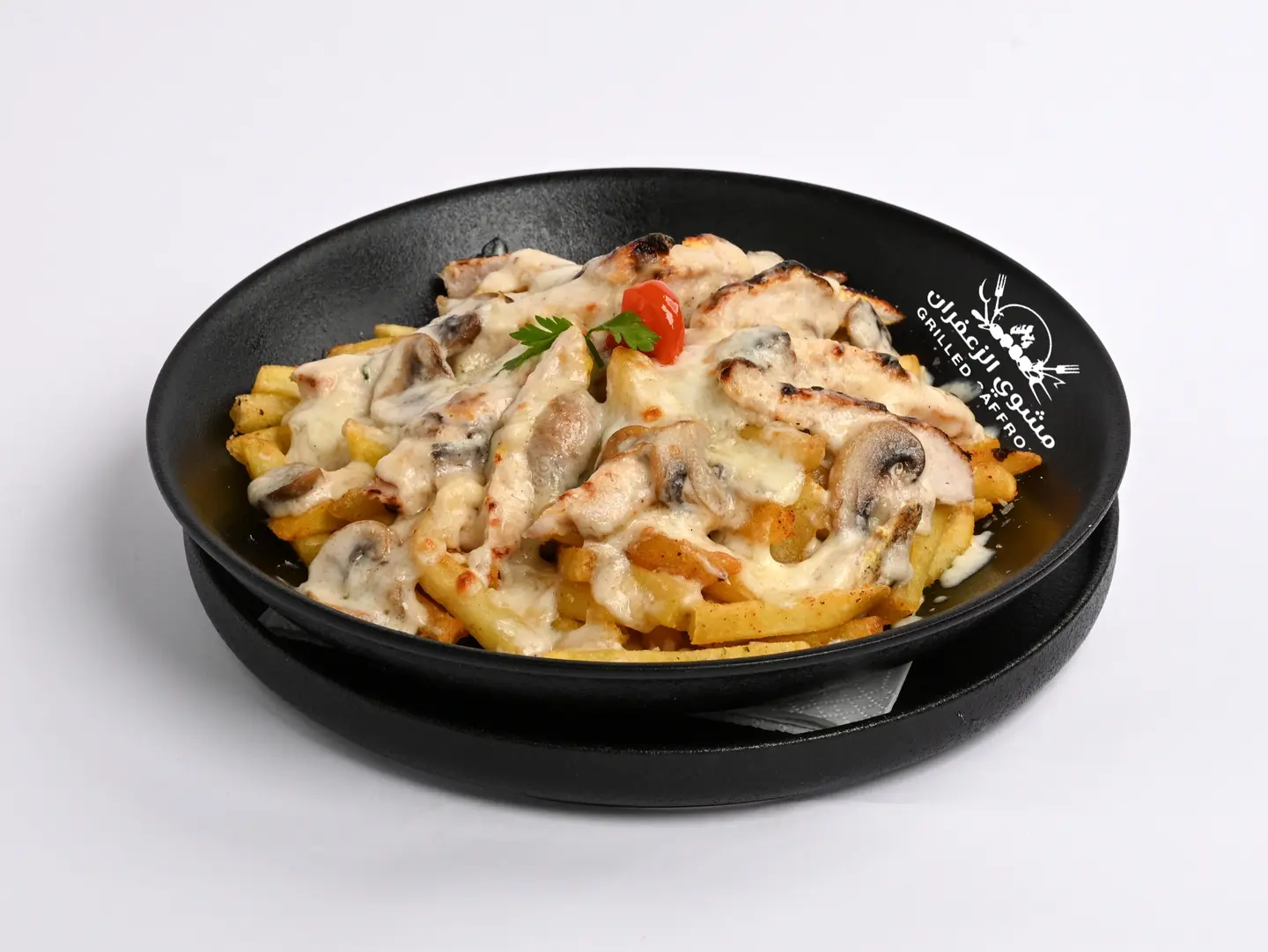 دجاج بالفطر