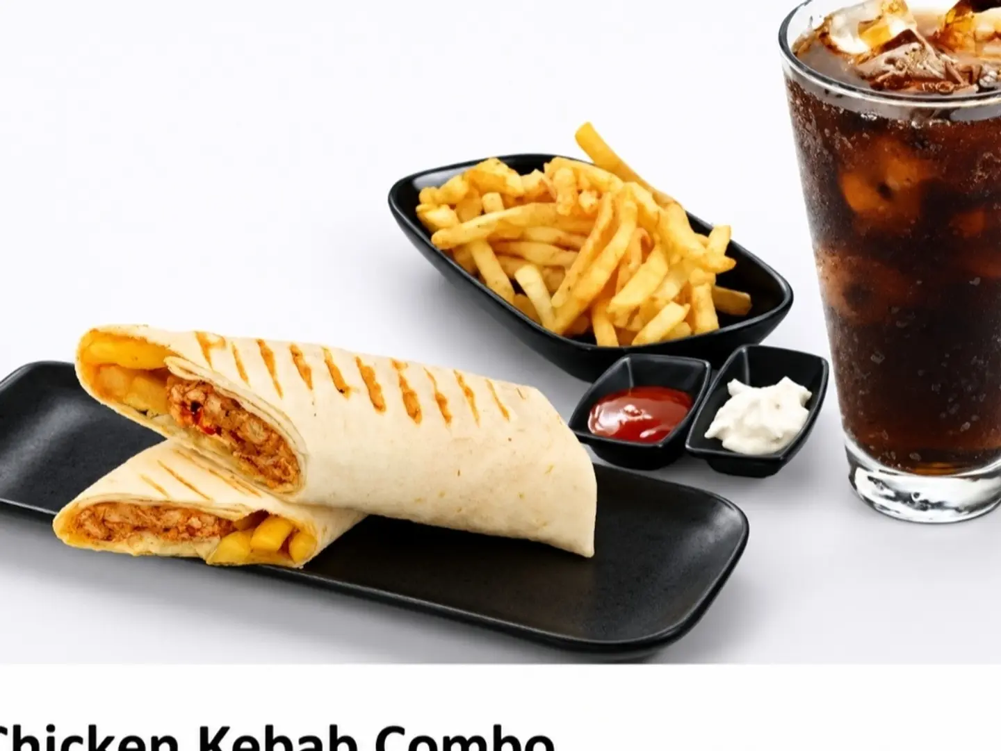 Combo Meal 1 Chicken Kebab