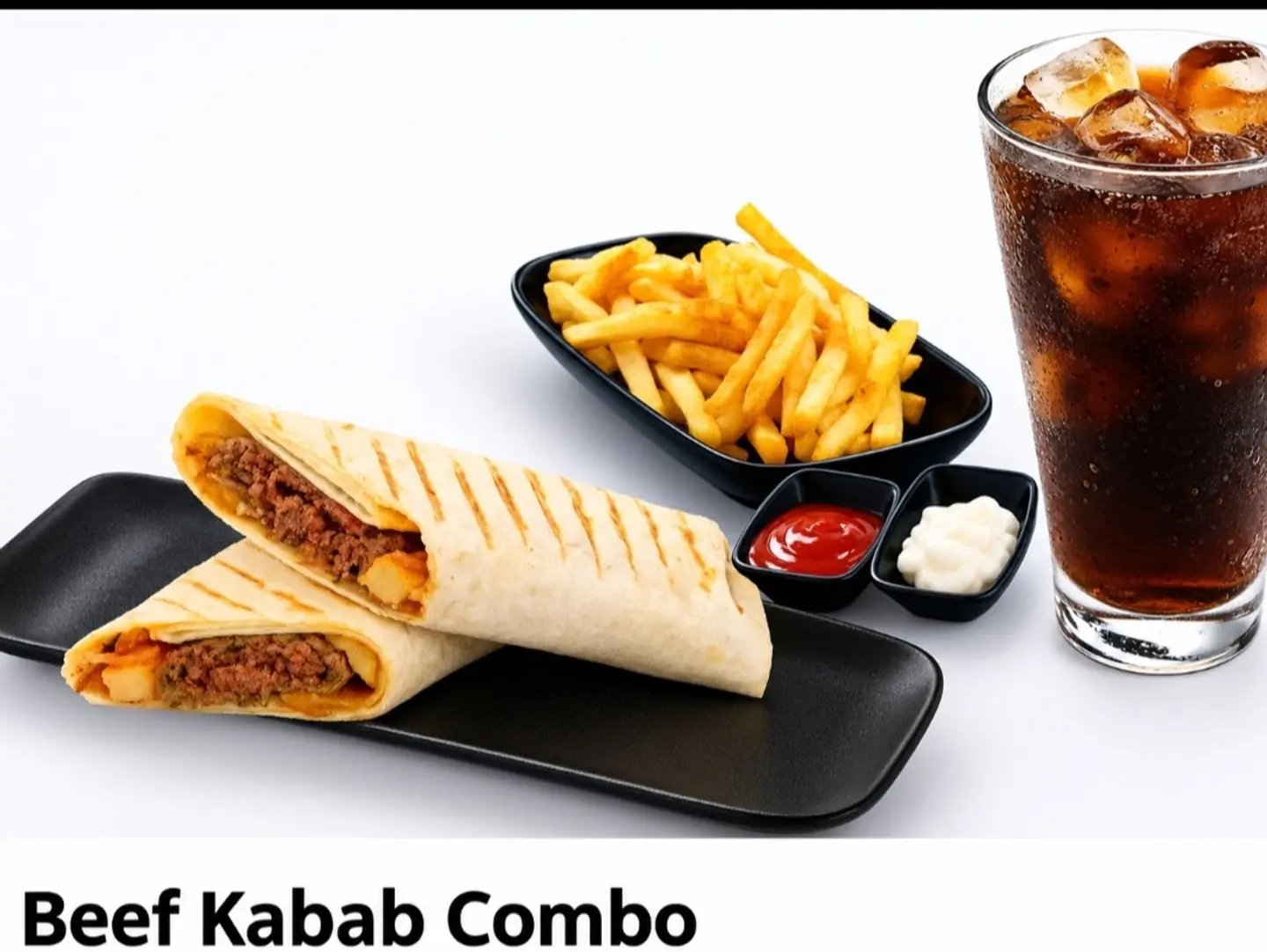 Combo Meal 2 Meat Kebab