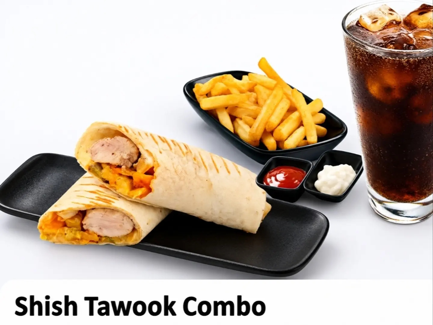 Combo Meal 3 Shish Tawook