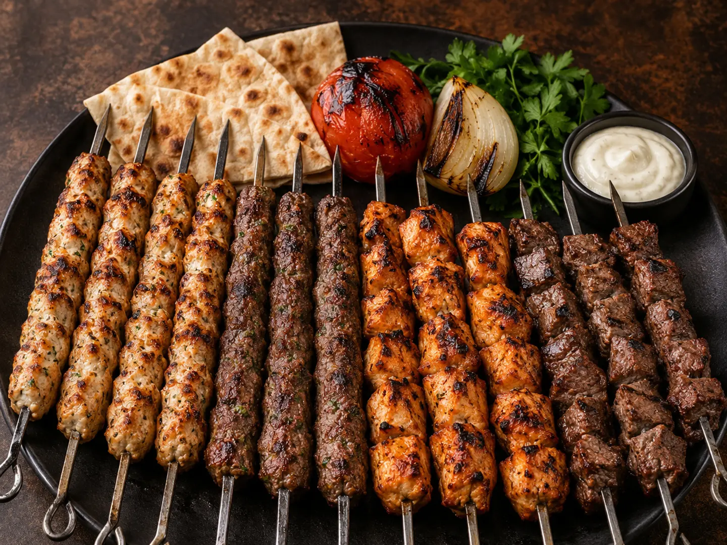 A Full Kilogram Of Assorted Grilled Meats