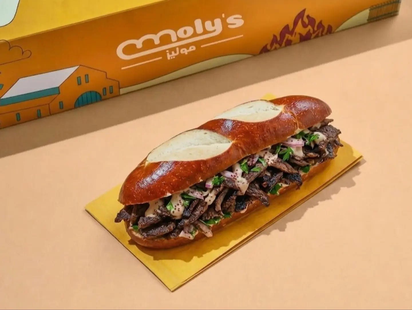 Mashouhat Meat Sandwich