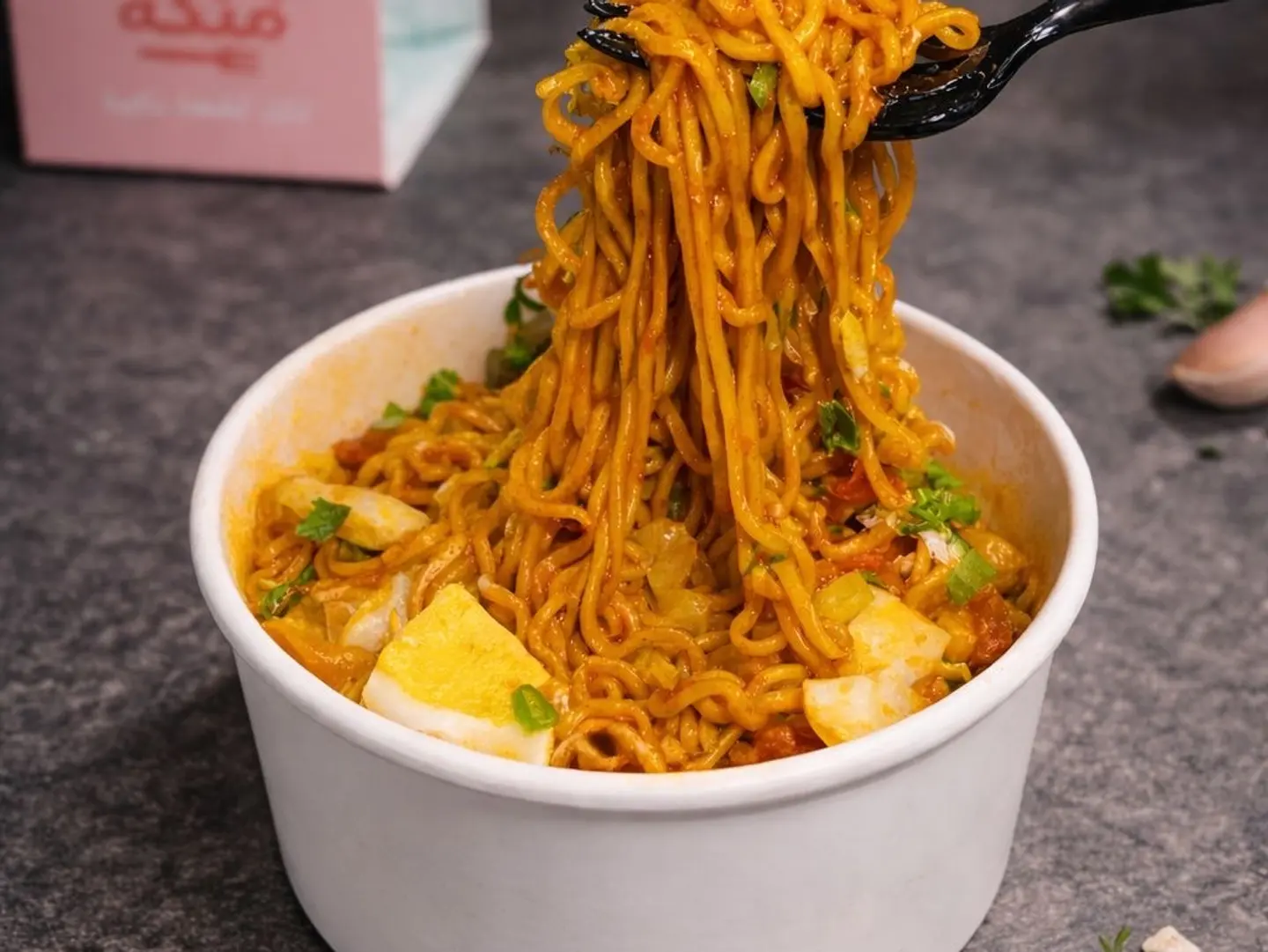 نودلز خضار بصوص مُنكّه - فلفل
