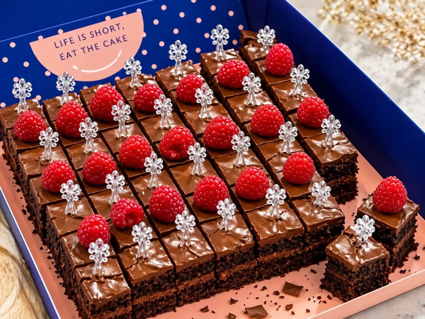 Crispy Chocolate Cubes