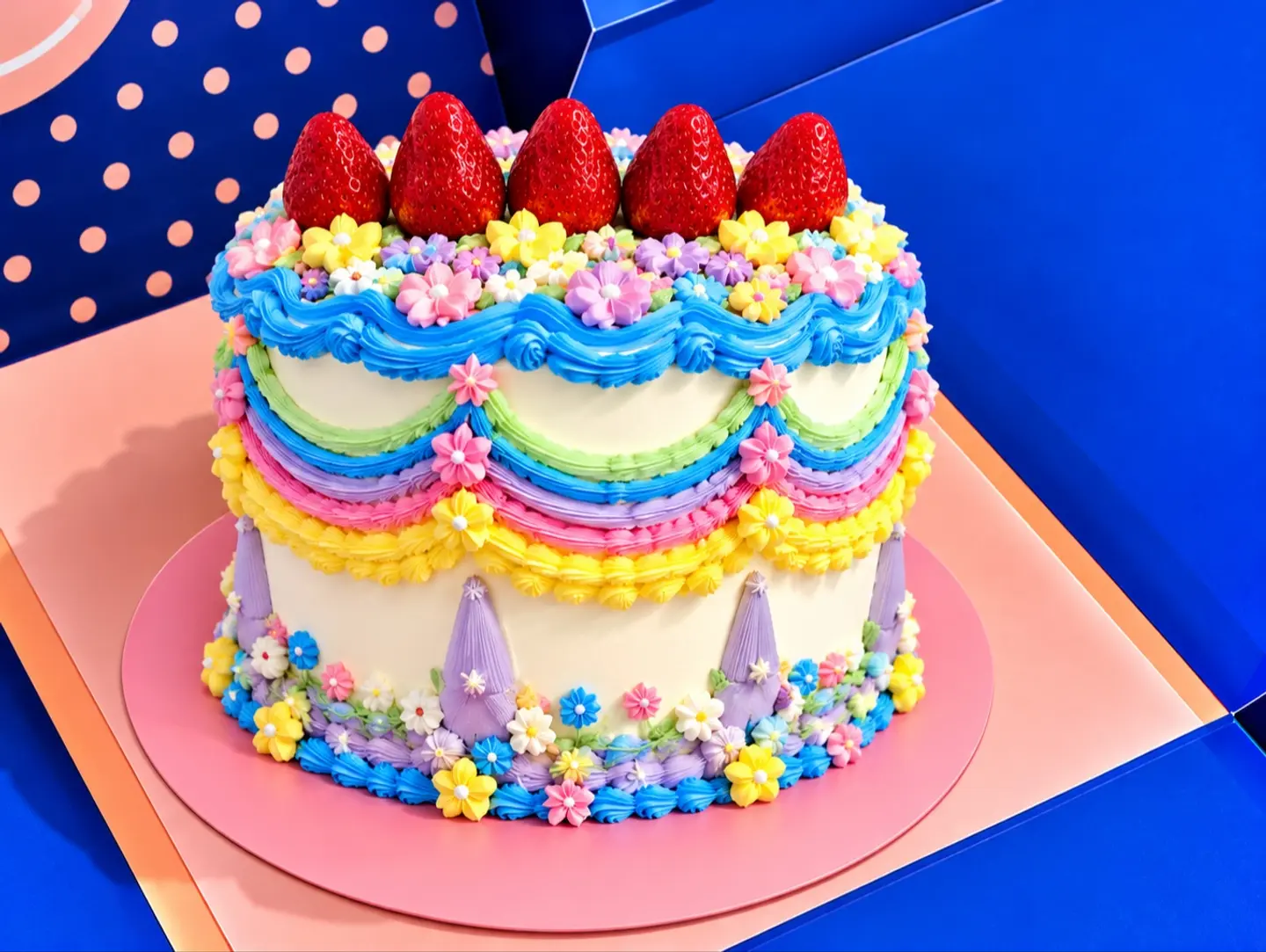 Fancy Nancy Cake
