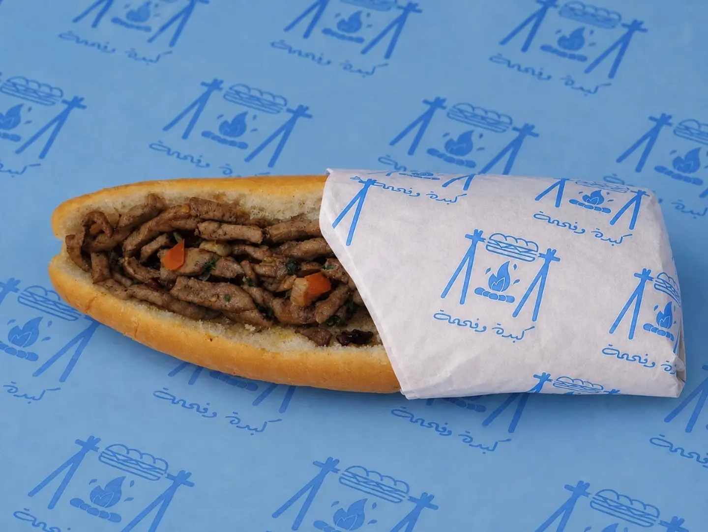 Fresh Camel Liver Sandwich