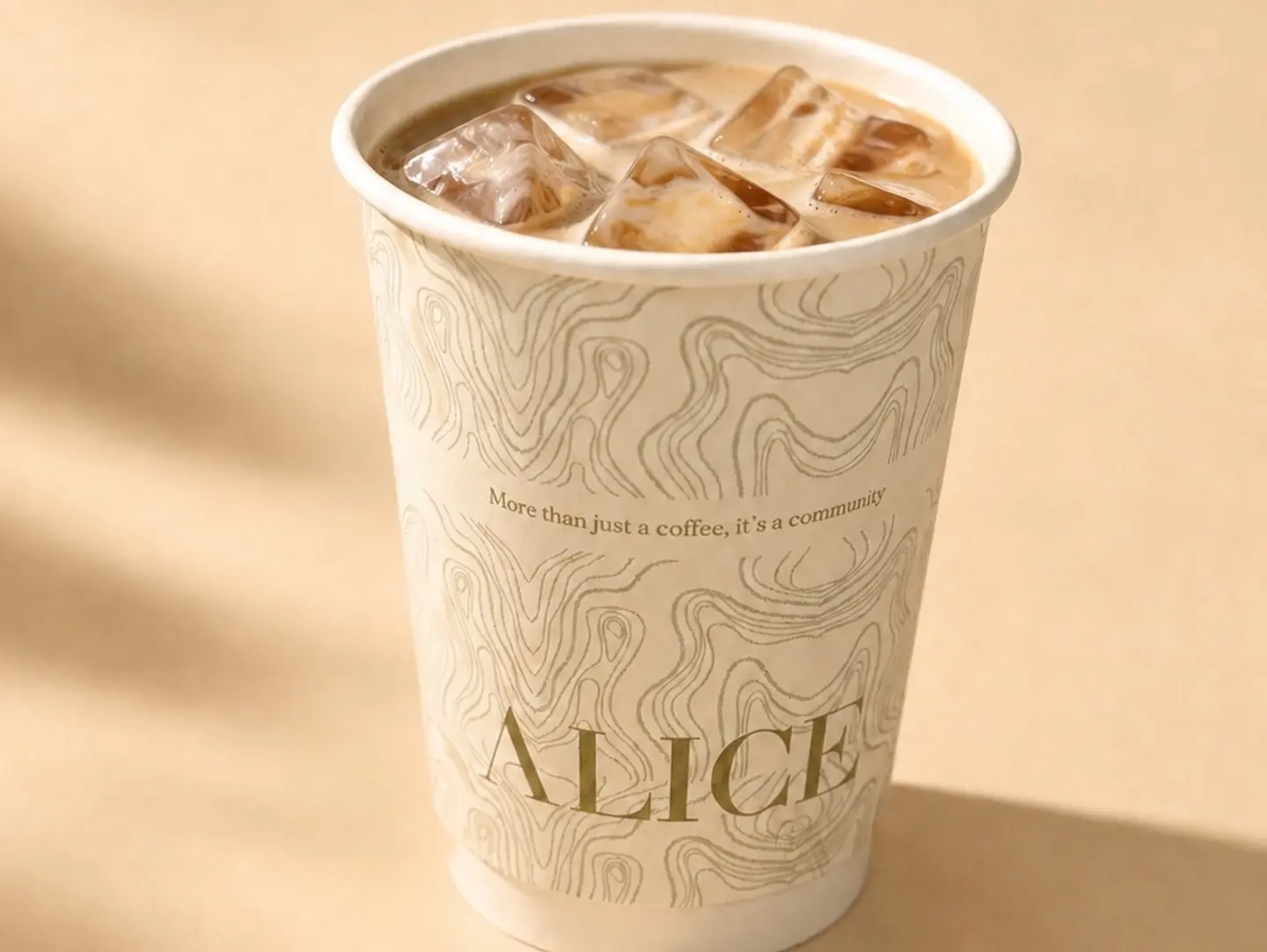 Iced Spanish Latte