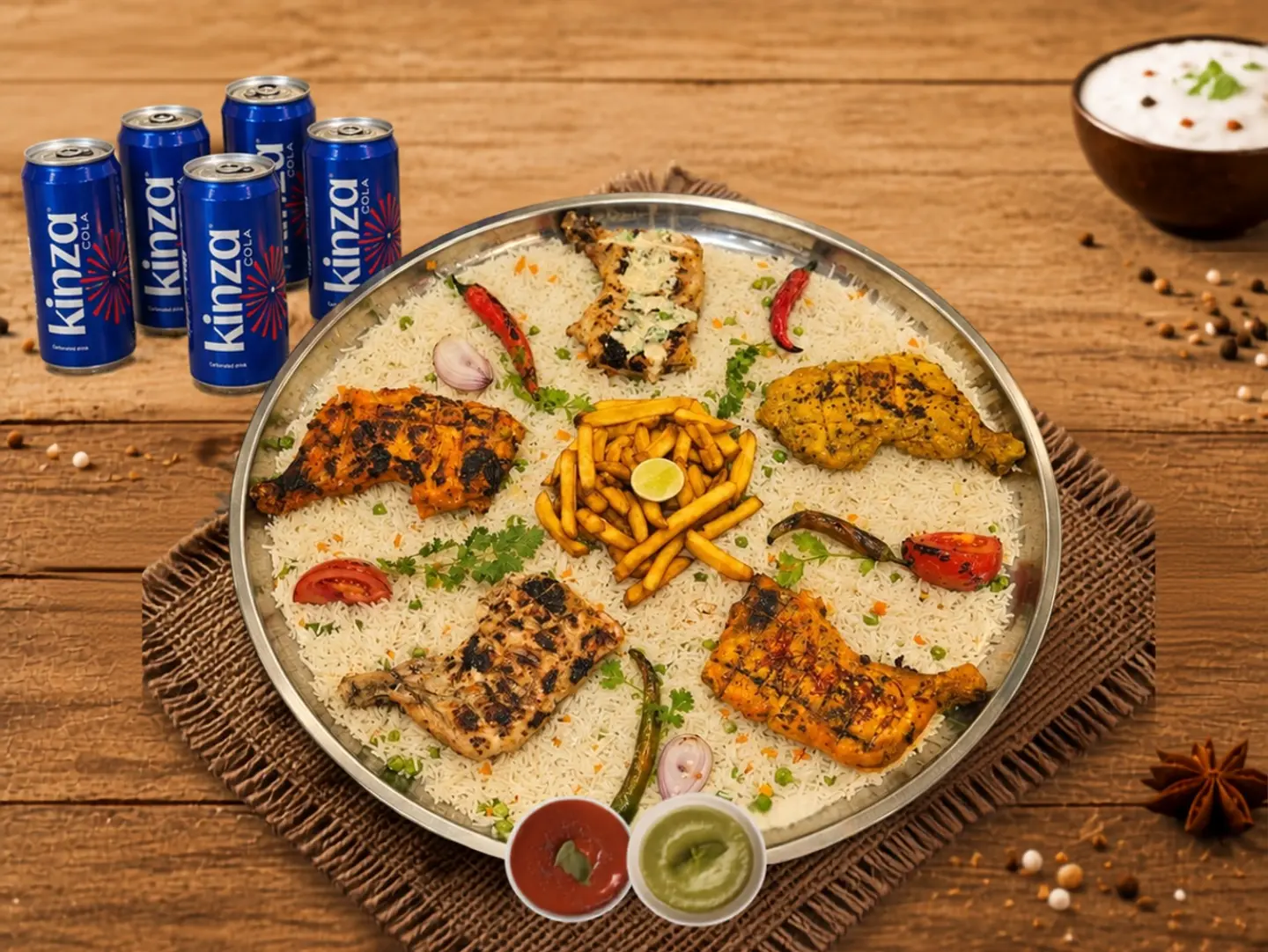 5 Brothers Shahi Bbq Platter