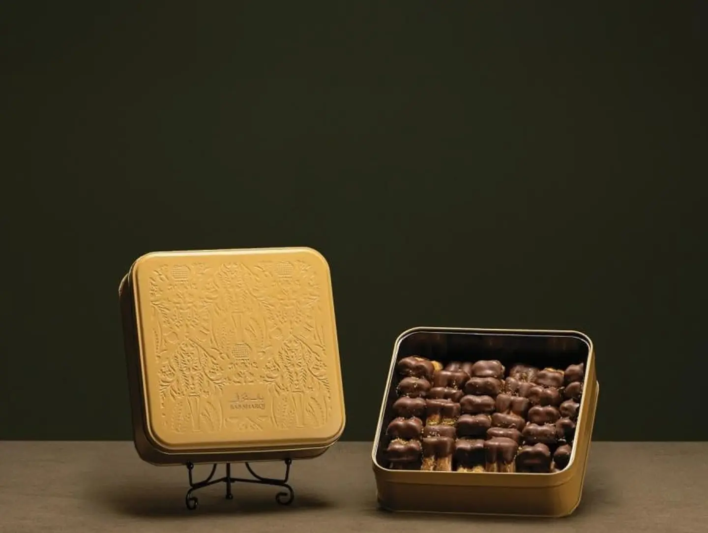 Bab Sharqi Small Cashew And Chocolate Baklava Fingers