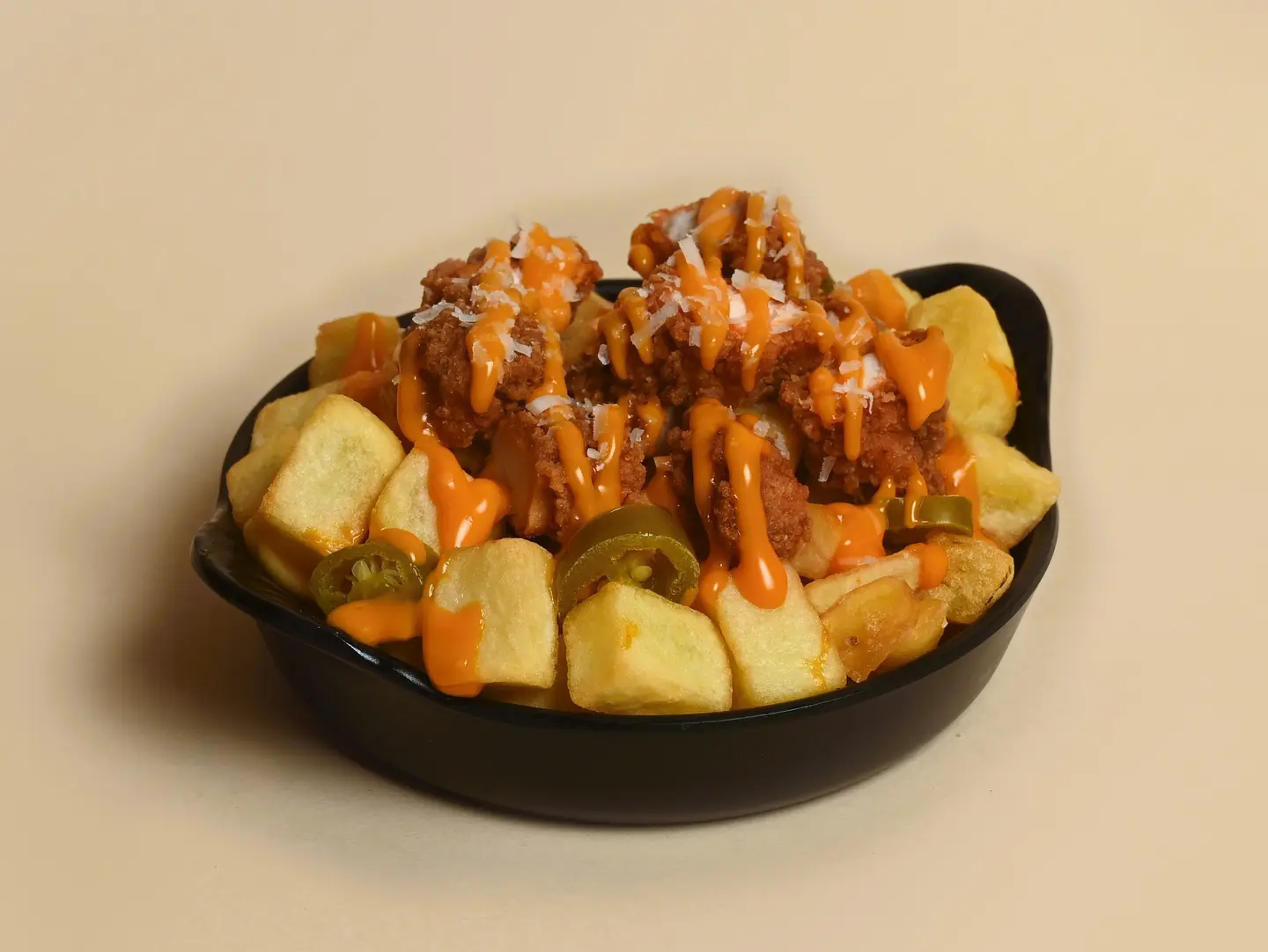 Loaded Fries Chicken