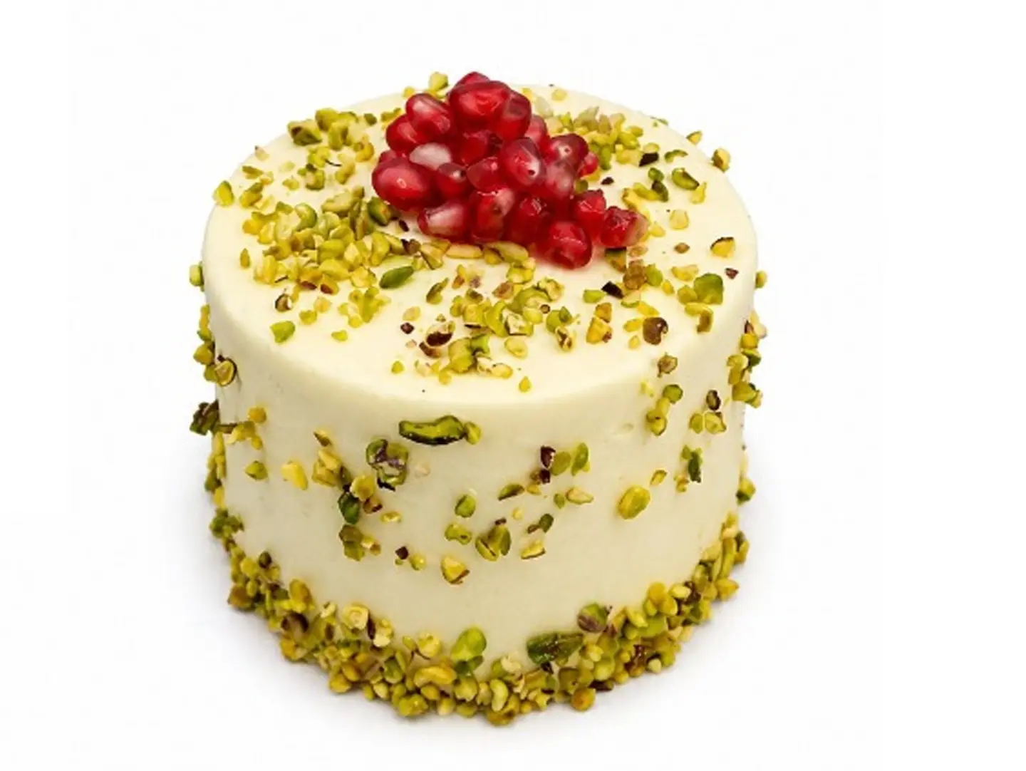 Pomegranate Cake With Pistachio