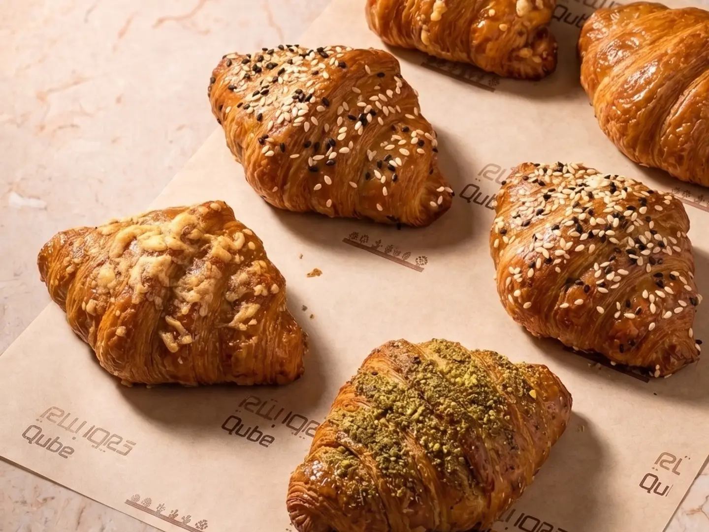 Savory Mini Croissant Selection - Medium Box (6 Pieces)
