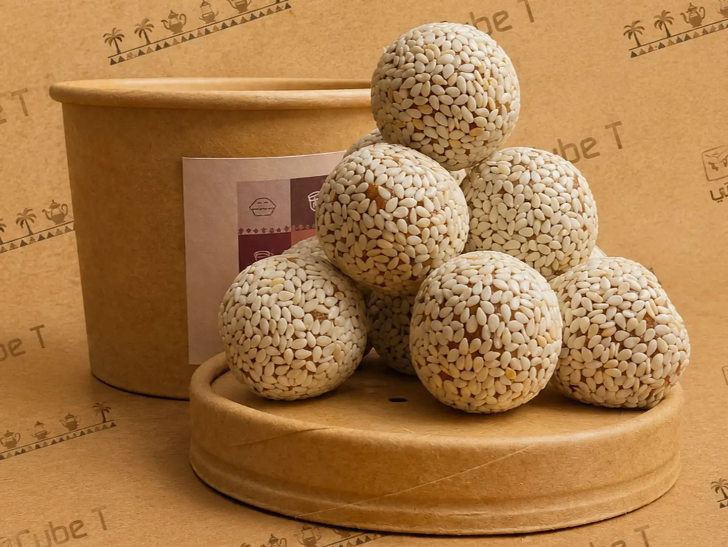 Sesame Date Balls