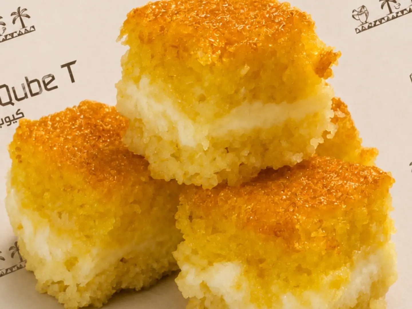 Classic Mini Basbousa - Small Box (12 Pieces)