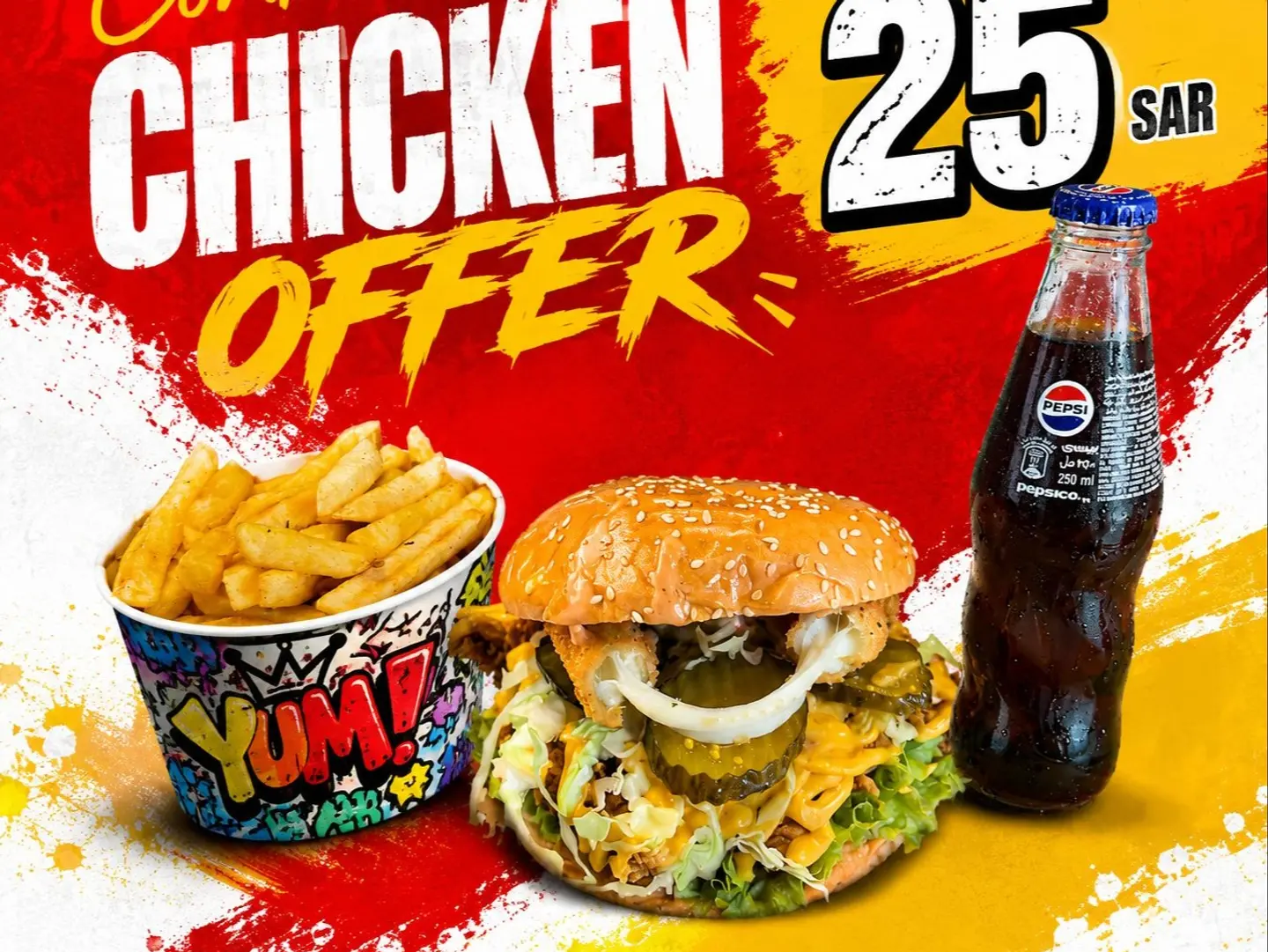 Graffiti Chicken Combo