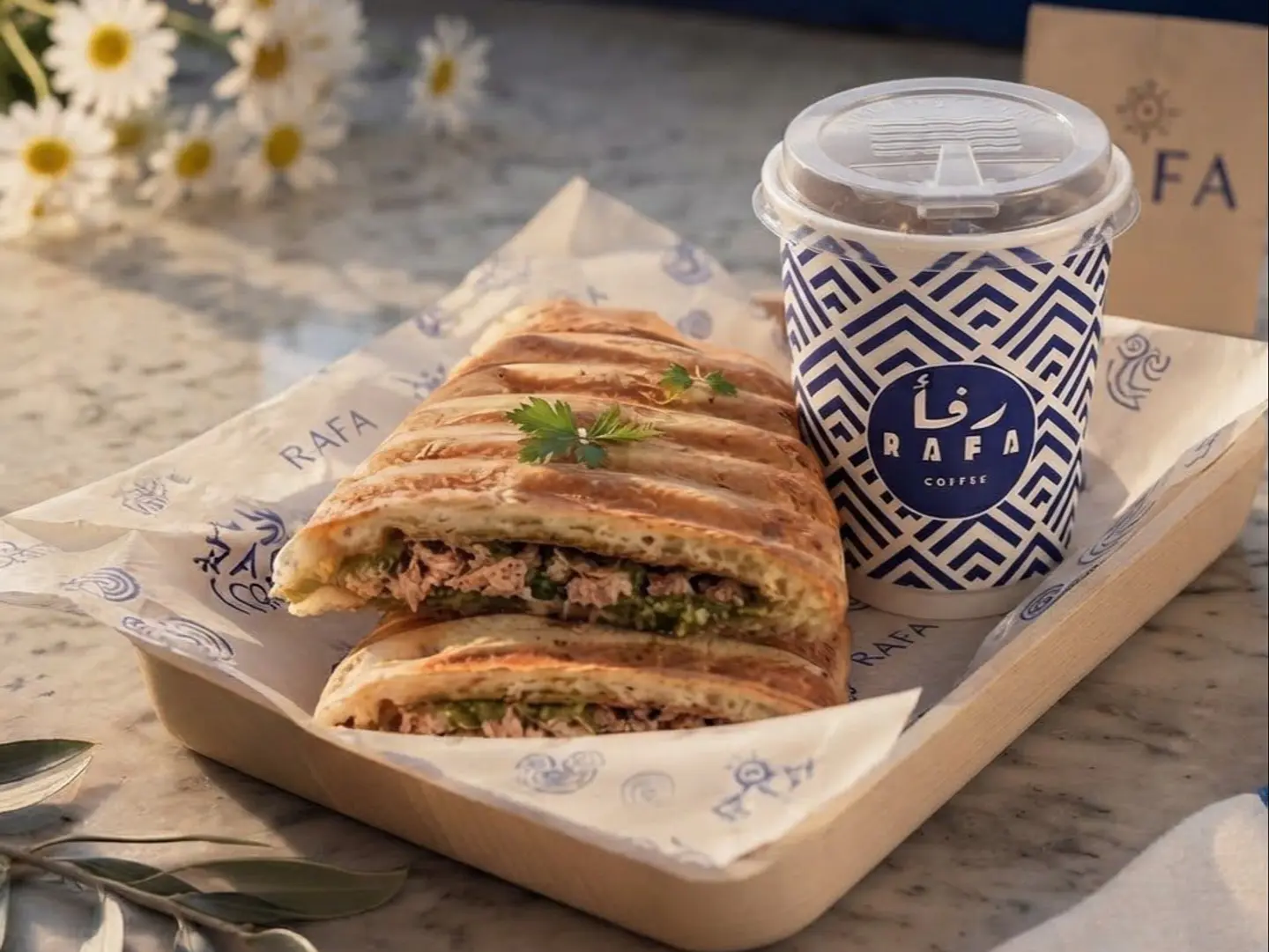 Tuna Sandwich & Coffee Day