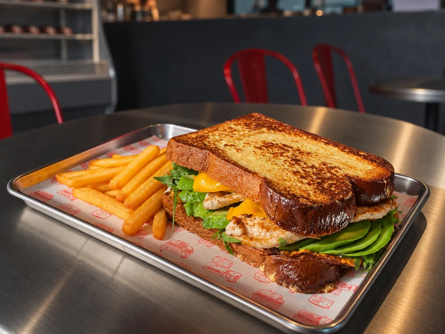 Grilled Chicken & Avocado Sandwich Combo