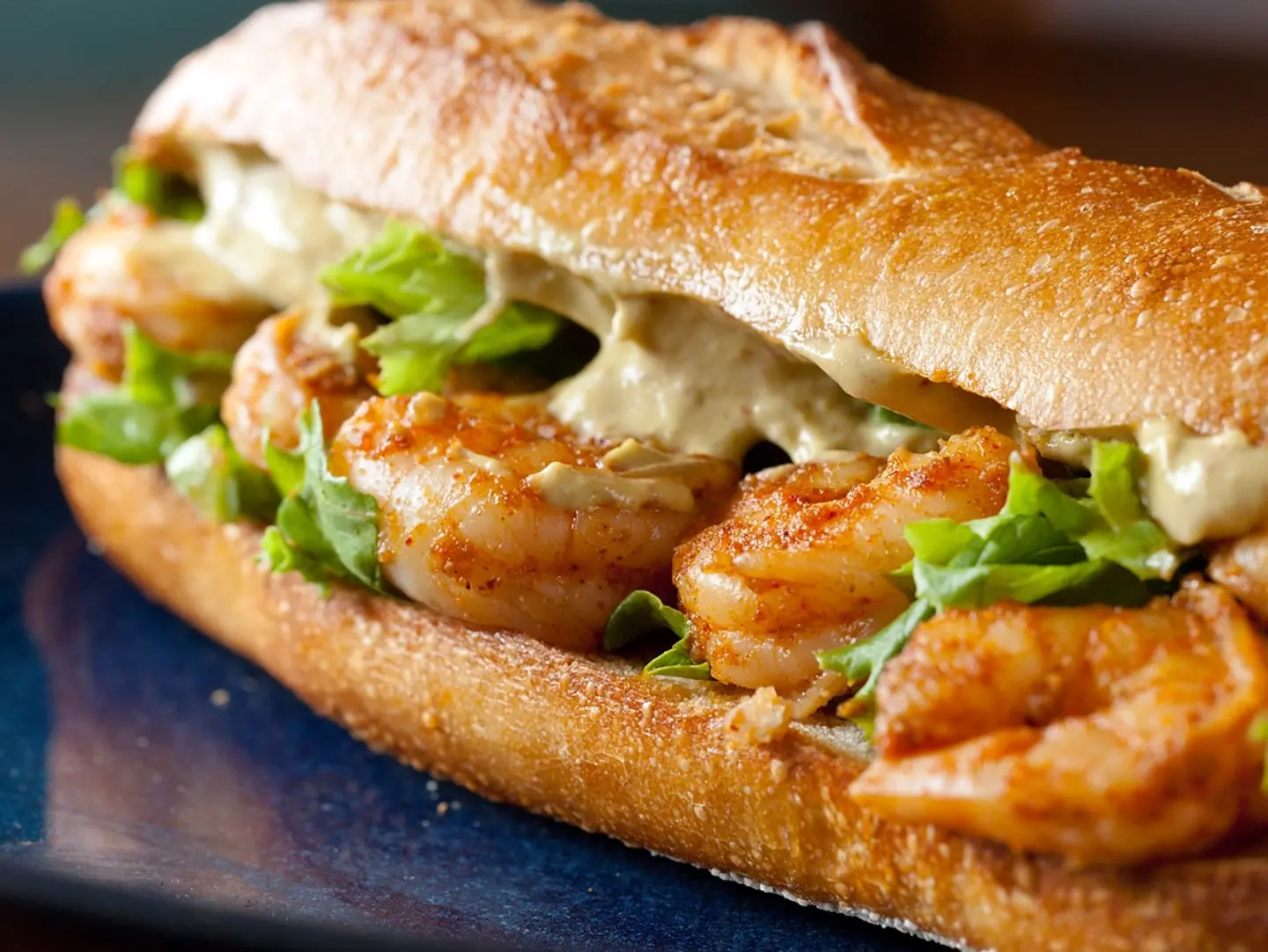 Fresh Shrimp Sandwich