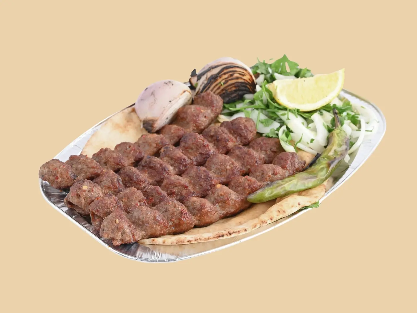 Lamb Kebab - For One Person