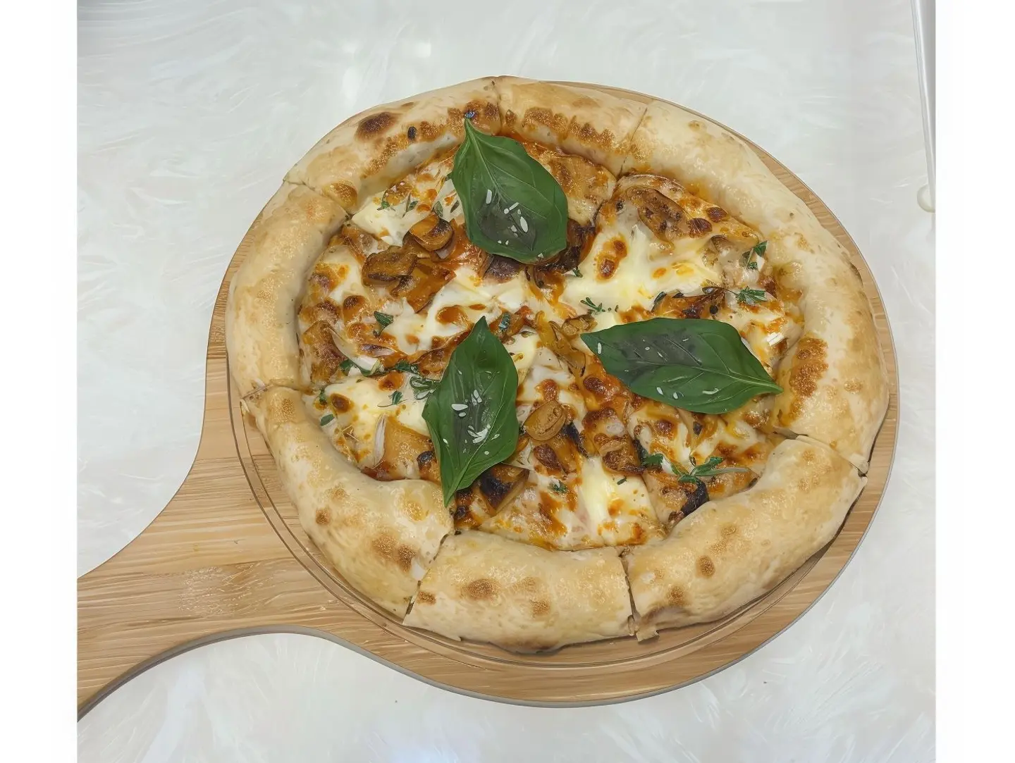 Pizza Naples Margherita - A Small Margarit Pizza