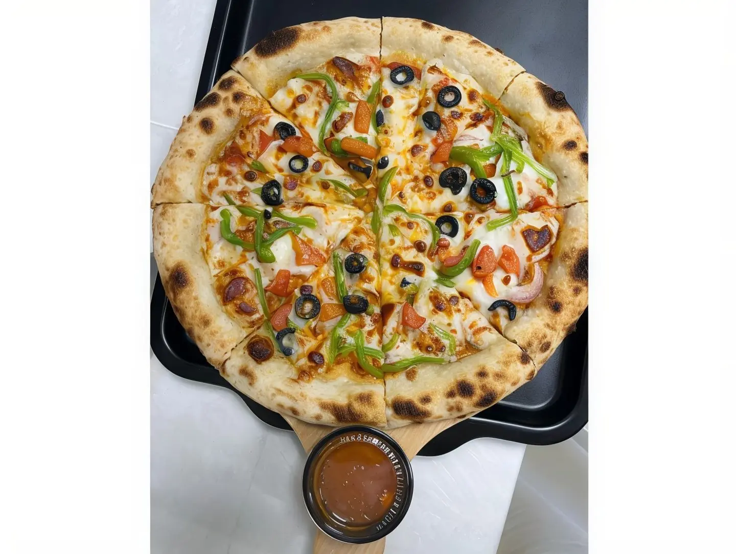 Barbecue Pizza Big