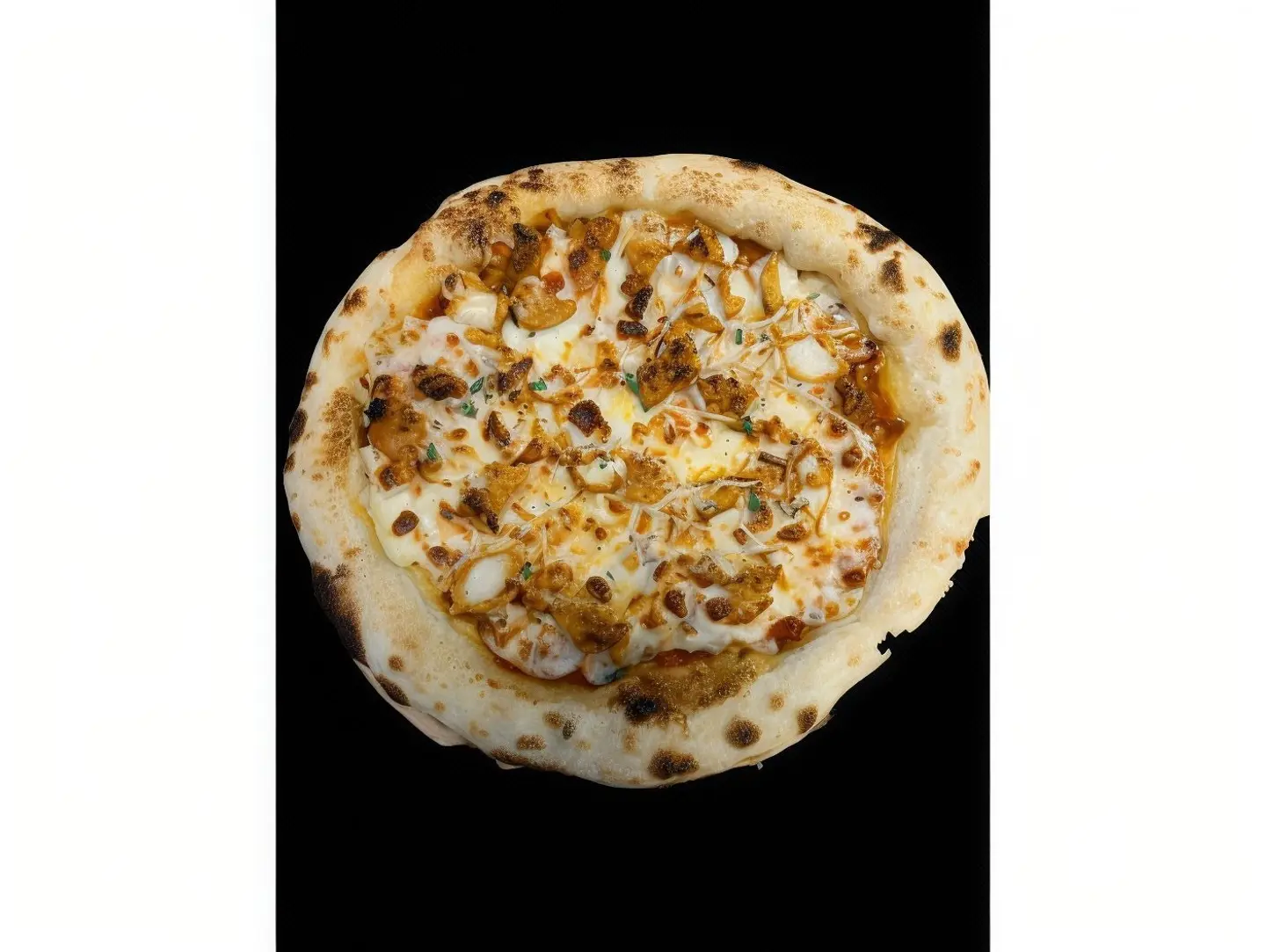 Pizza Napoli Crispy - Naples Pizza With Small Crispy