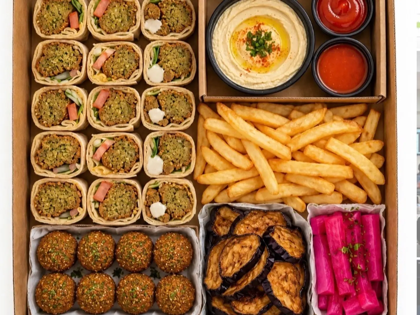 Arabic Felafel Box - Small Arabic Felafel Box
