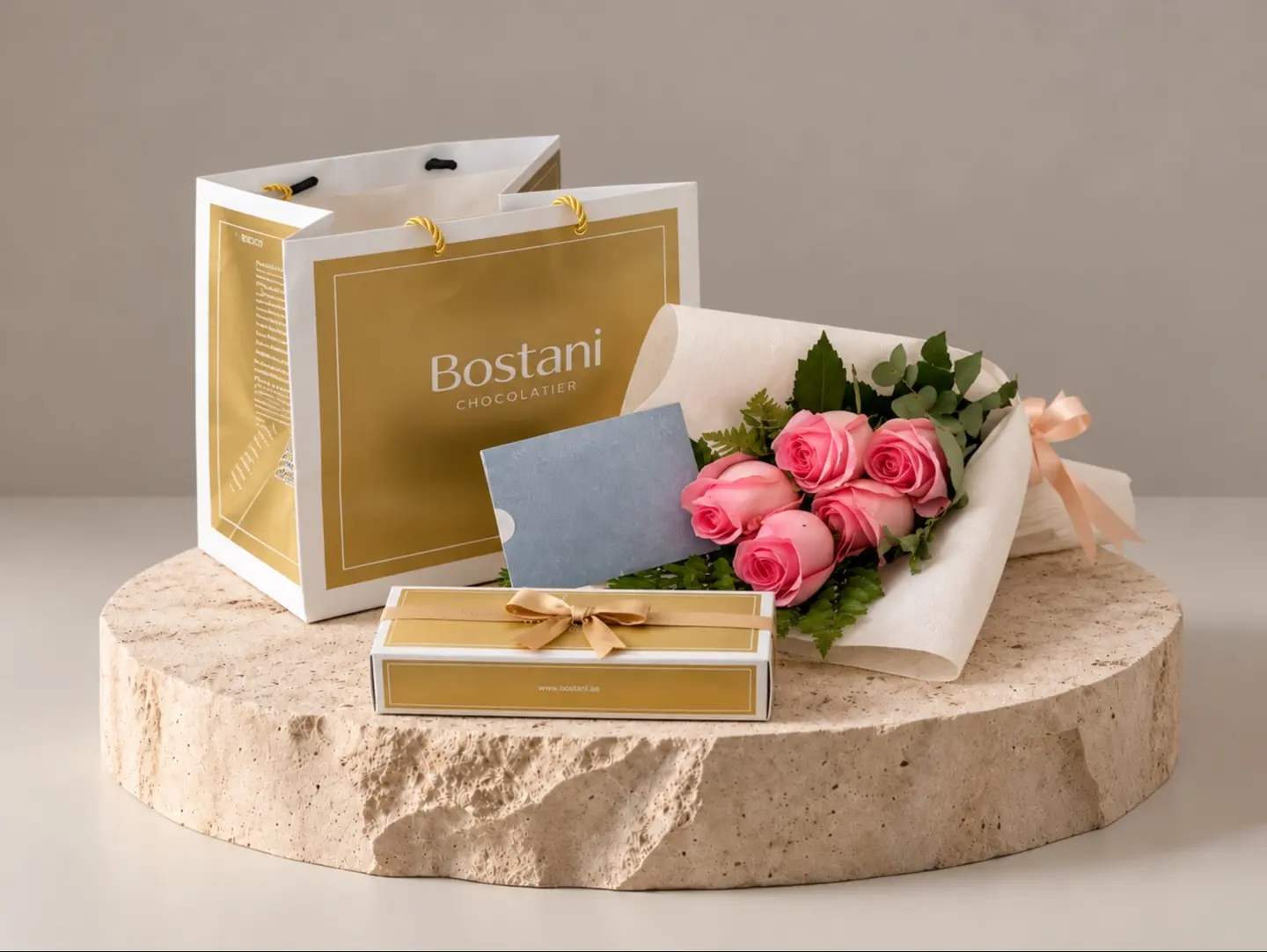Rose With Bostani Chocolate 2