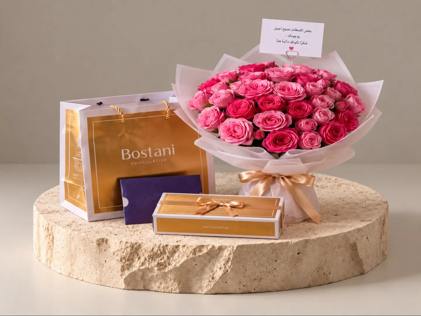 Rose With Bostani Chocolate 4