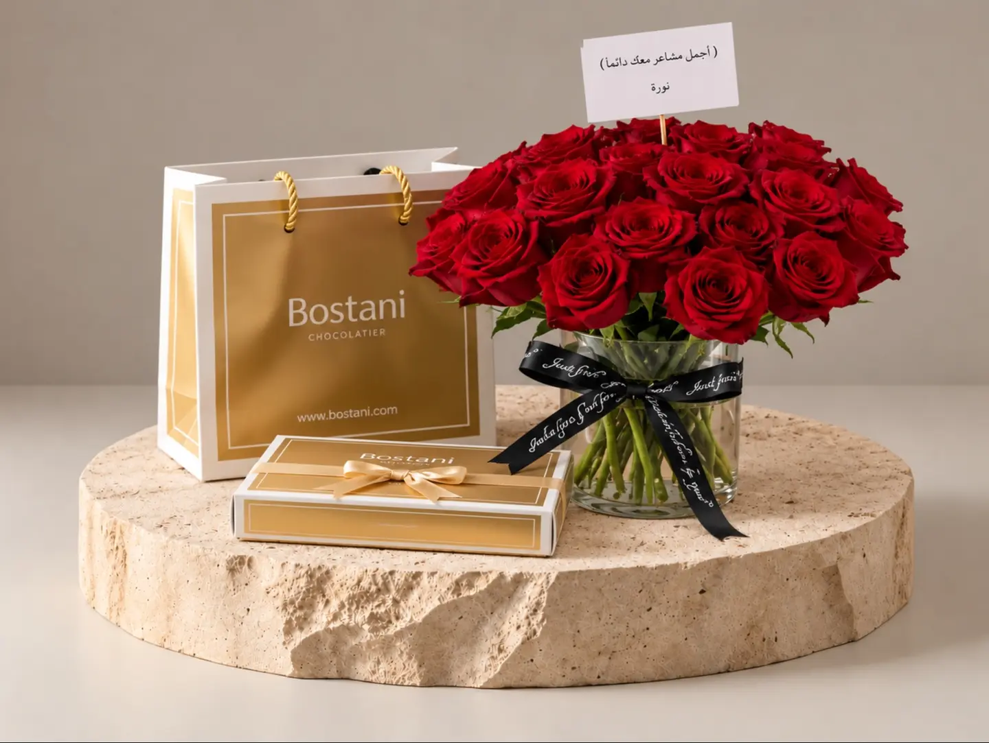 Rose With Bostani Chocolate 6
