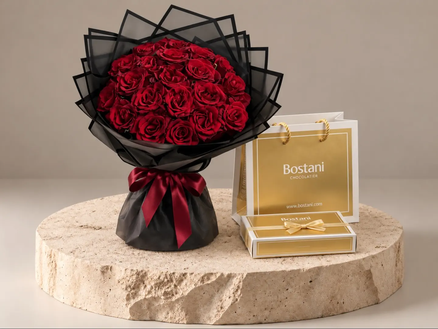 Rose With Bostani Chocolate 7