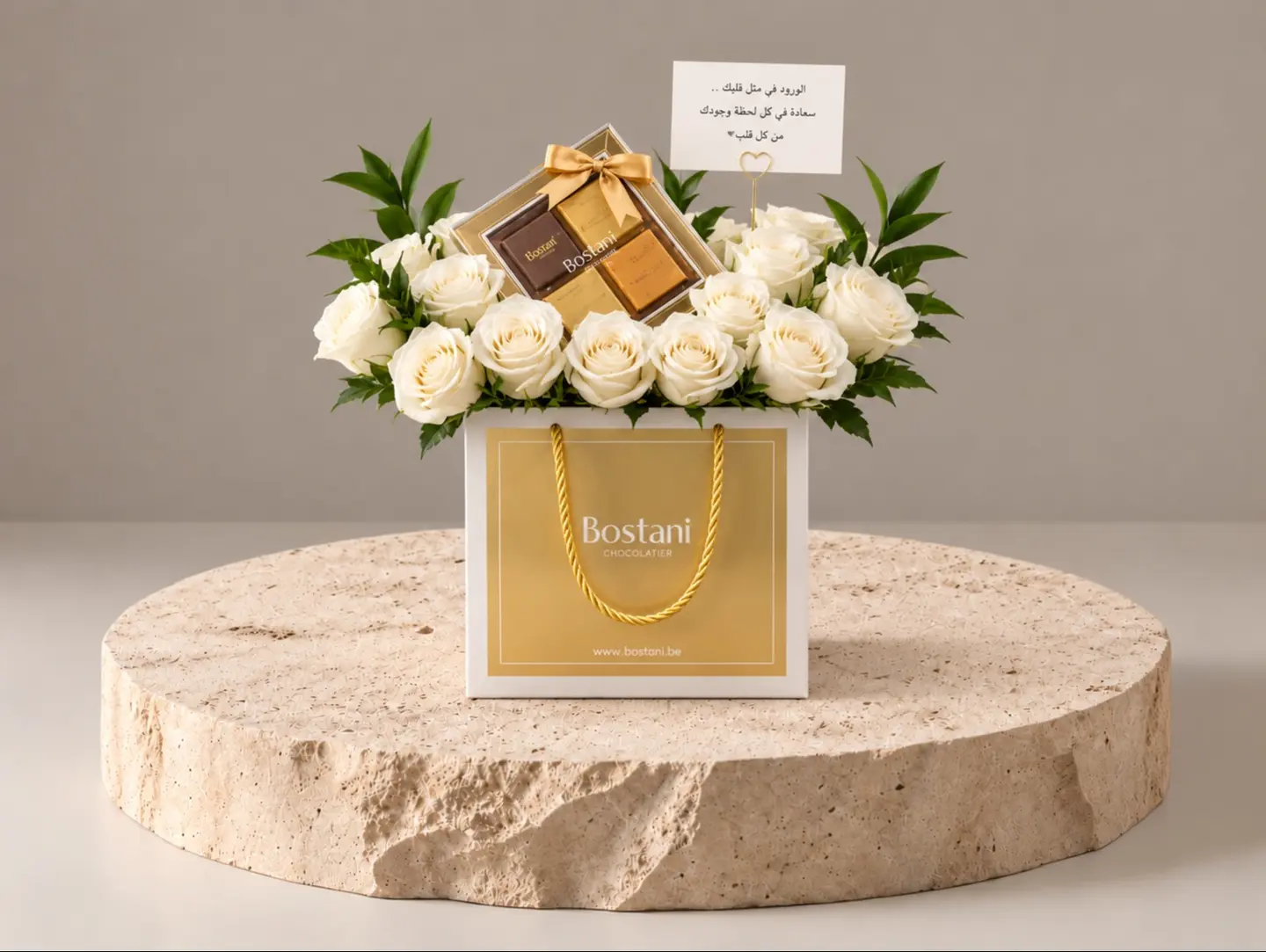 Rose With Bostani Chocolate 10