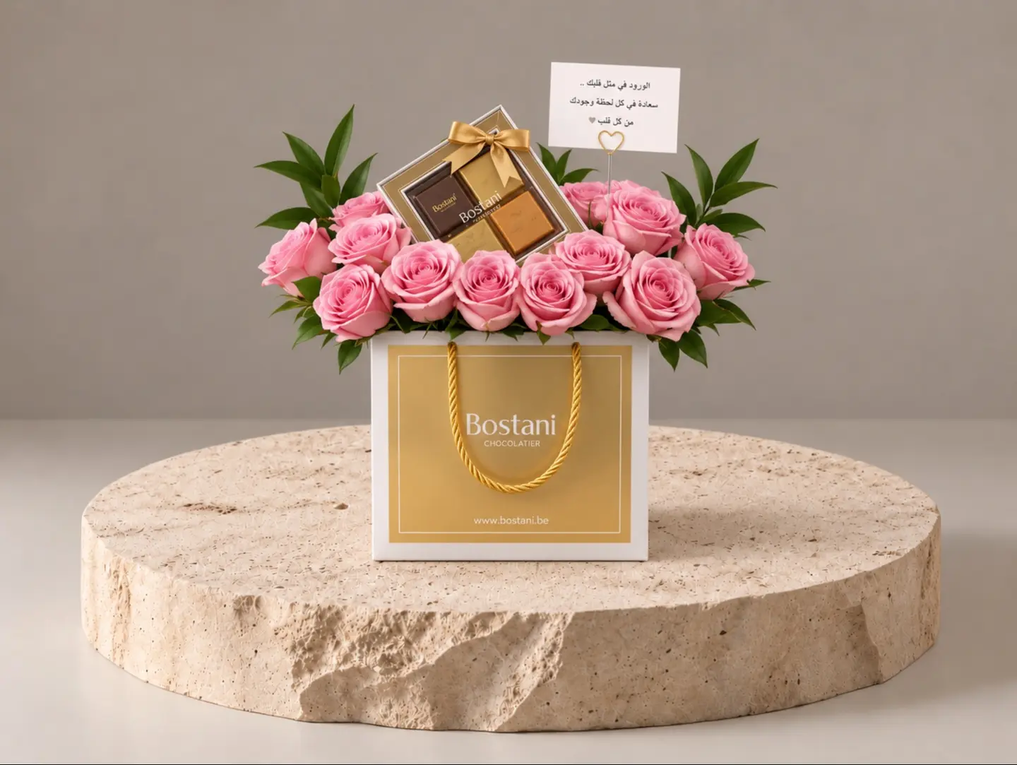 Rose With Bostani Chocolate 11