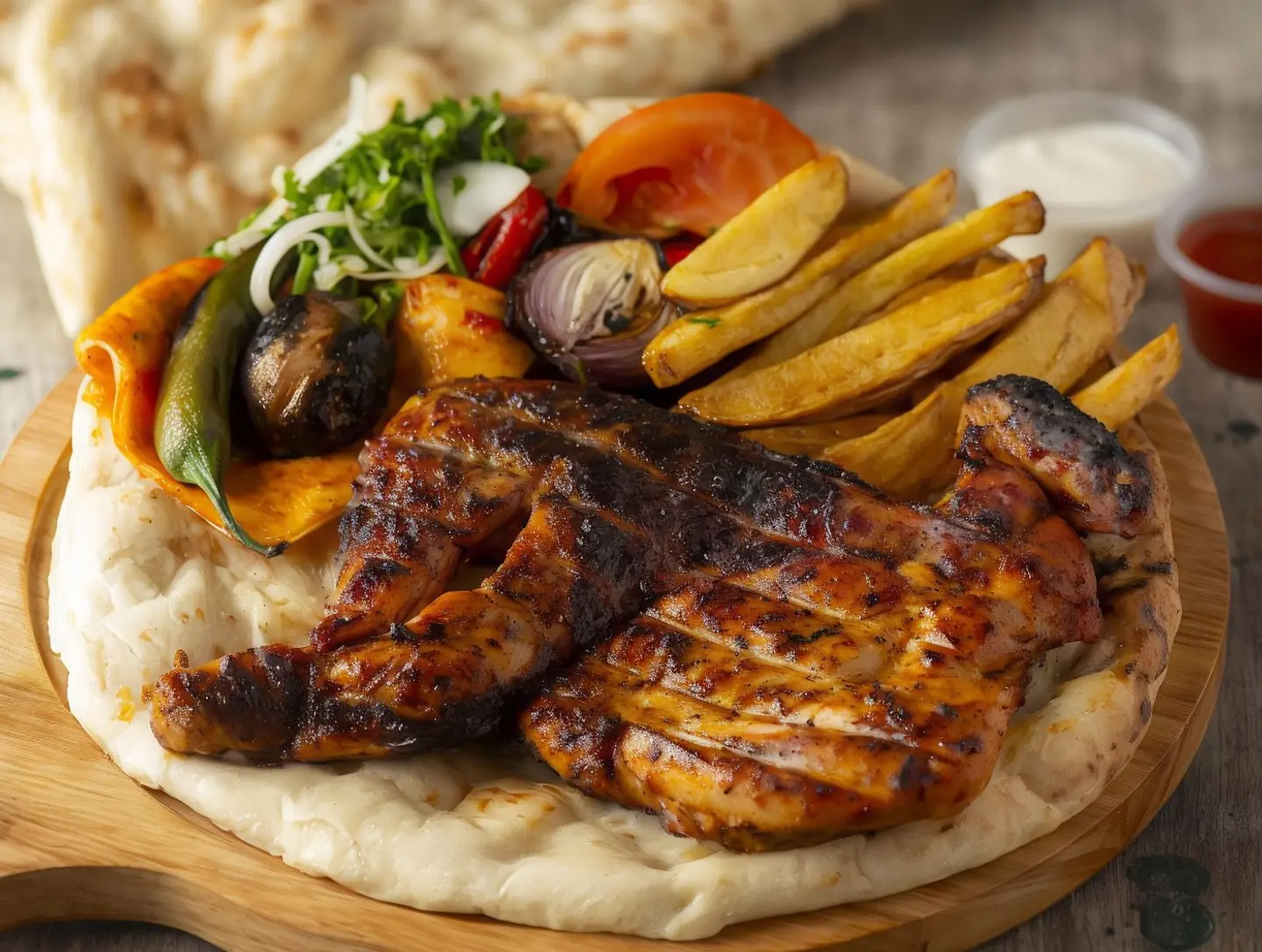نص حبة دجاج اوصال