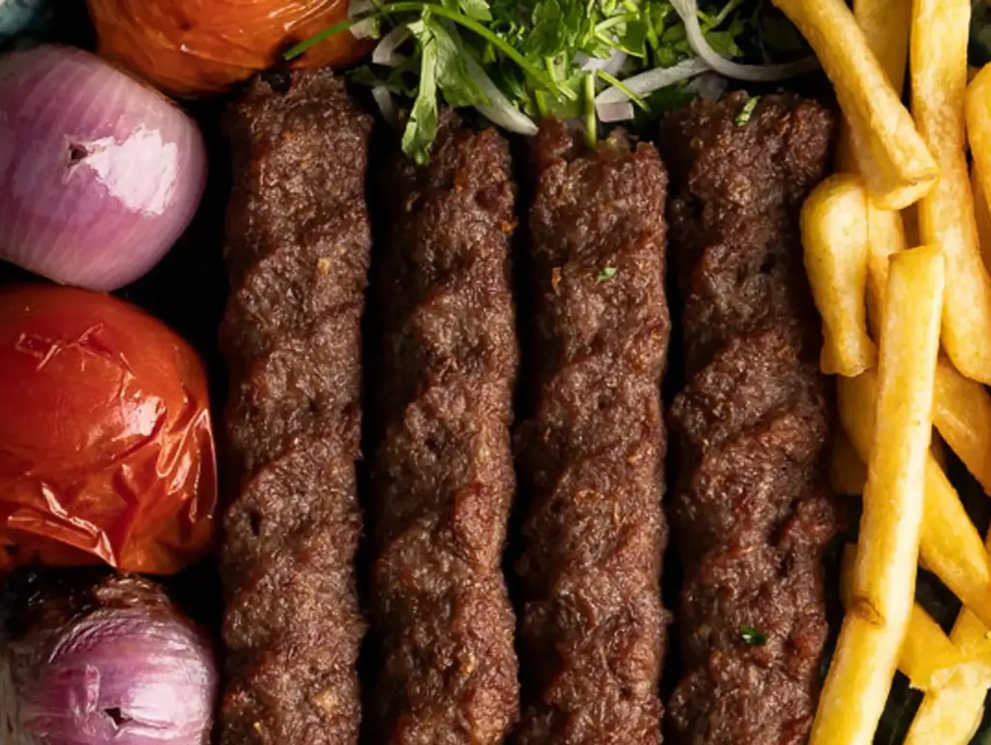 نص كيلو كباب لحم