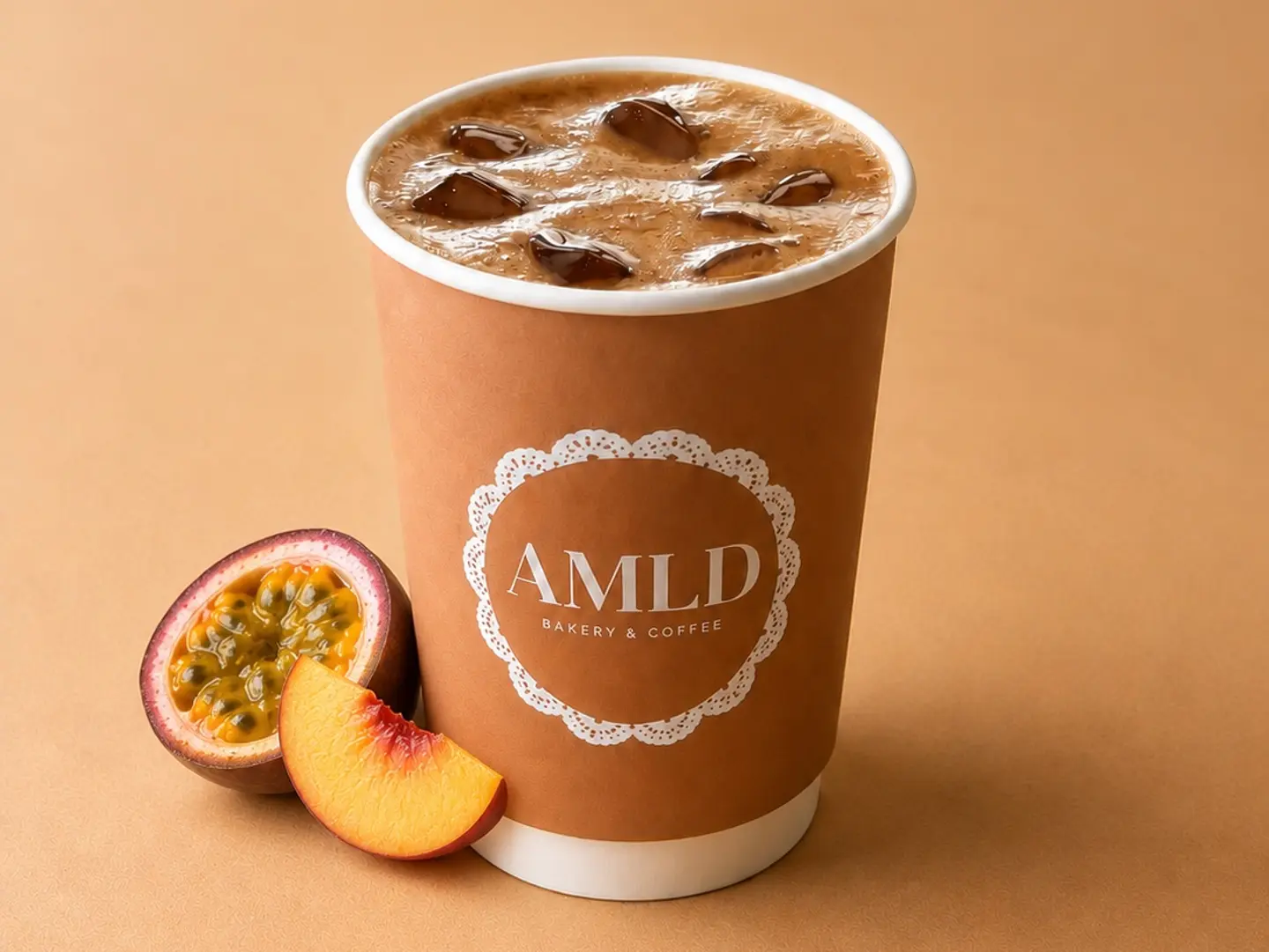 Passion Fruit & Peach Iced Tea