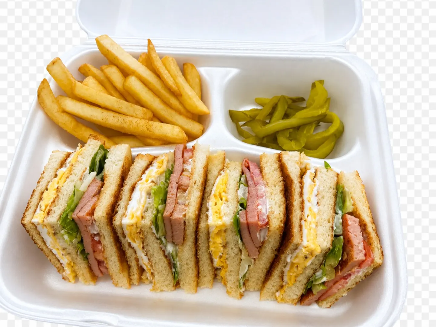 Club Sandwich Egg