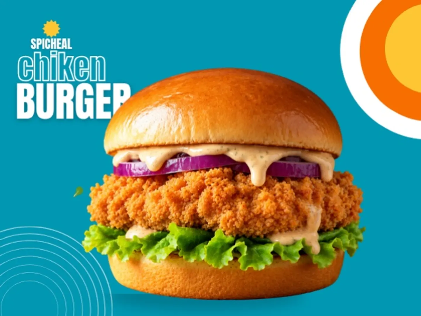 Special Grill Chicken - Burger