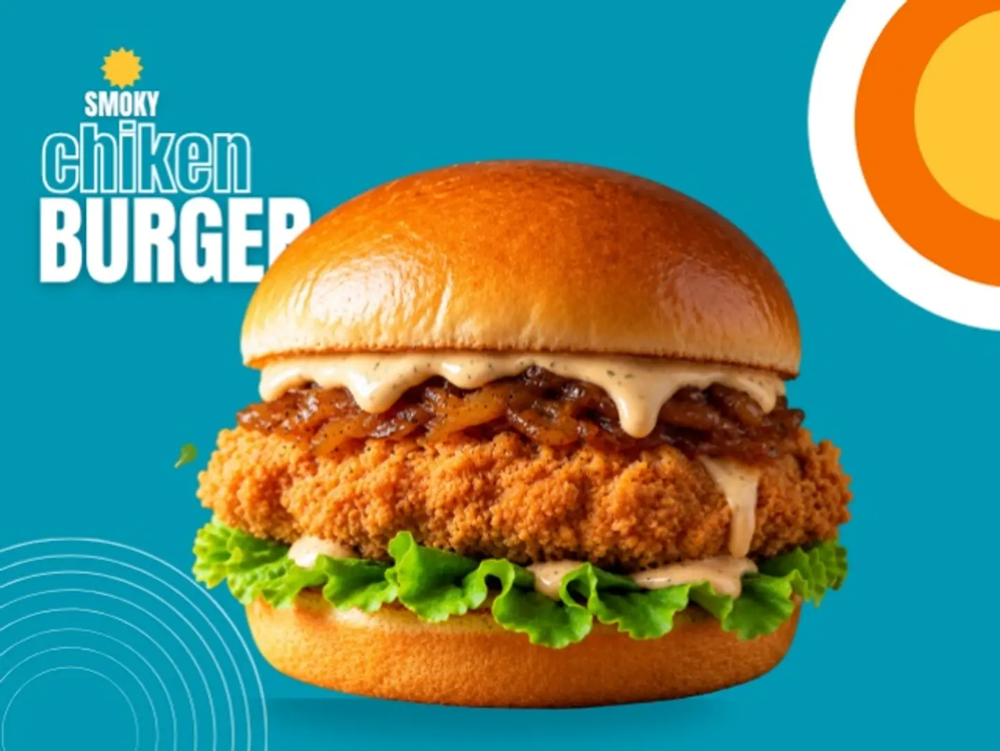 Smoky Chicken - Burger