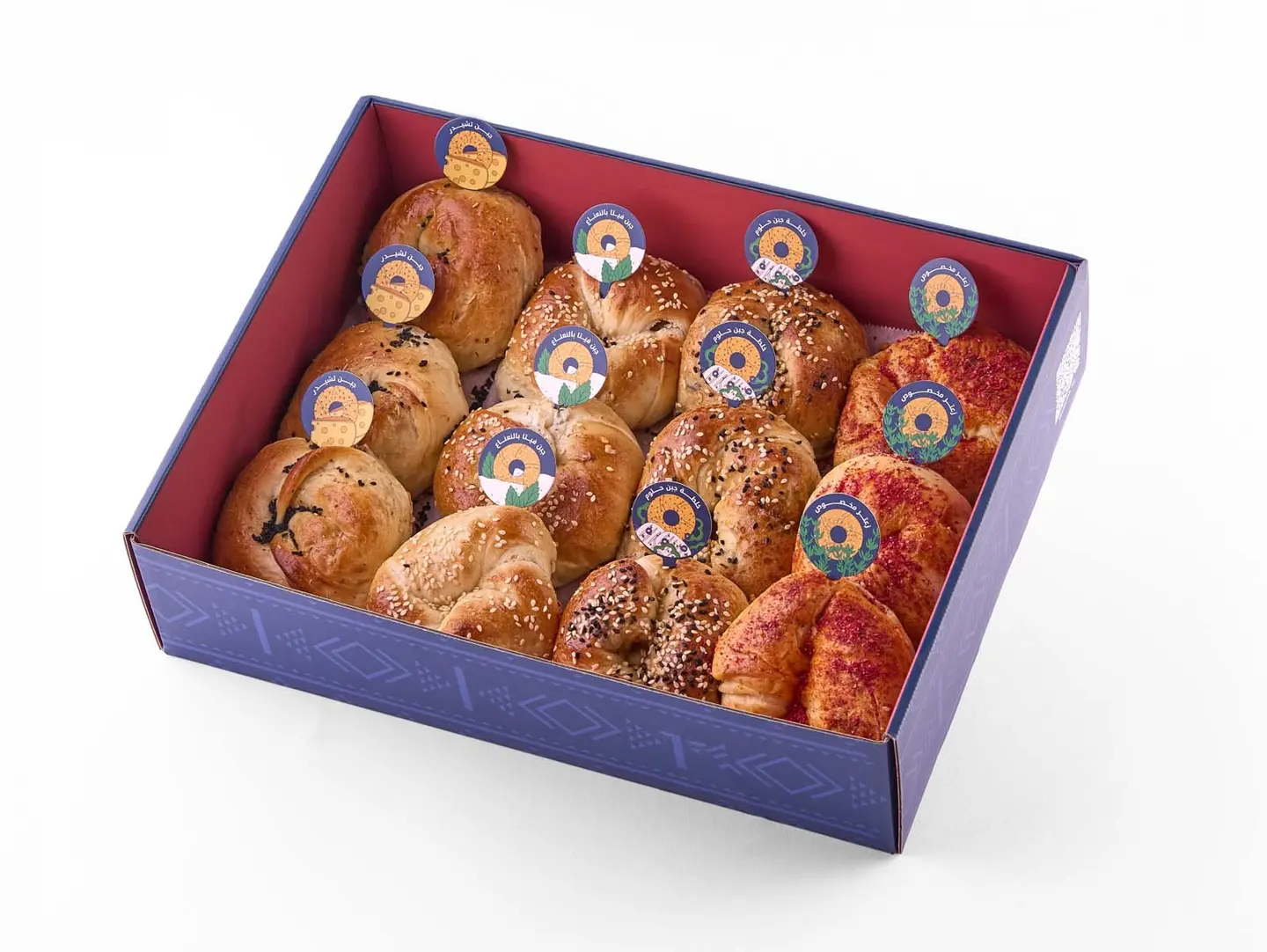 12 Pcs. Cheese & Egg Box