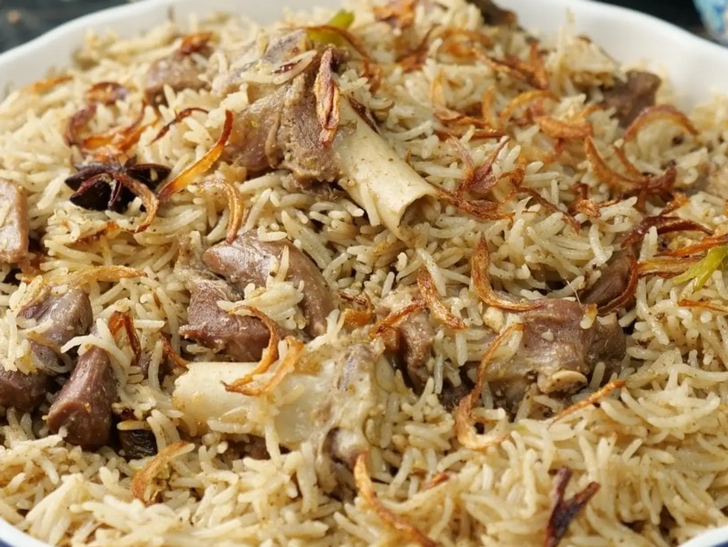 مقلوبة لحم الضأن - نصف