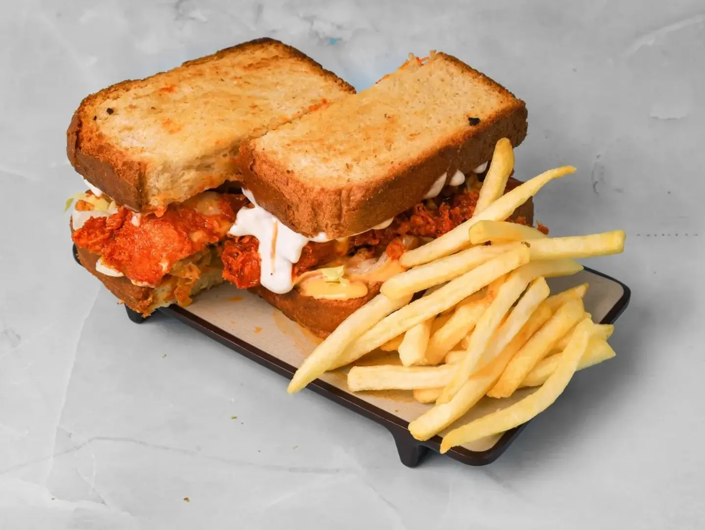 Chicken Toast Meal
