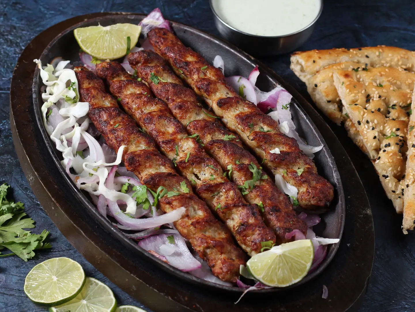 Chicken Skewer Kebab - Regular 4 Pcs