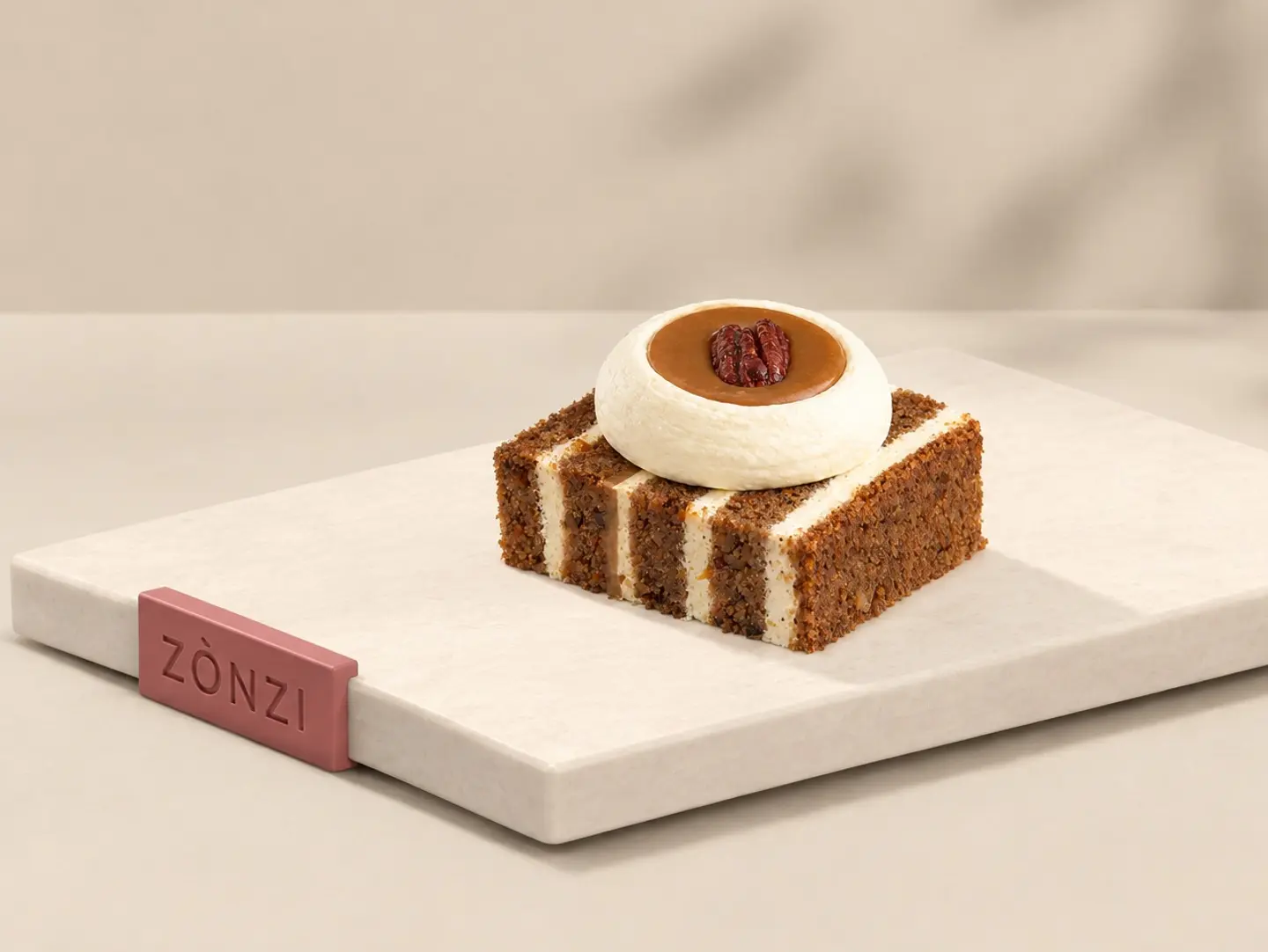 Carmlaized Carrot Cake