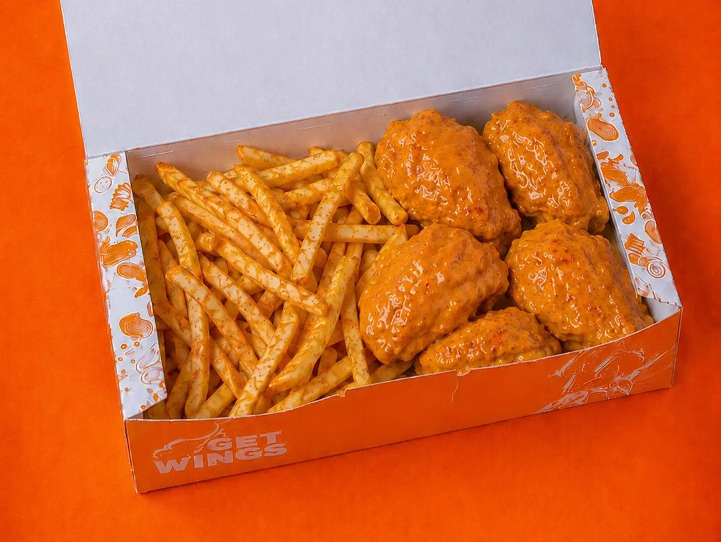 5 Piece Boneless Box Mango Habanero