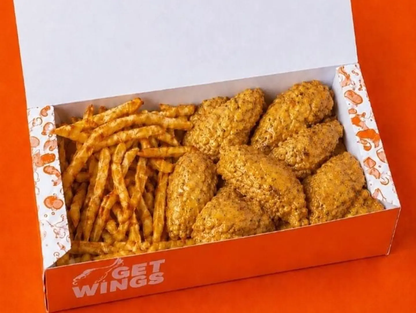 8 Piece Lemon & Black Pepper Wings Box