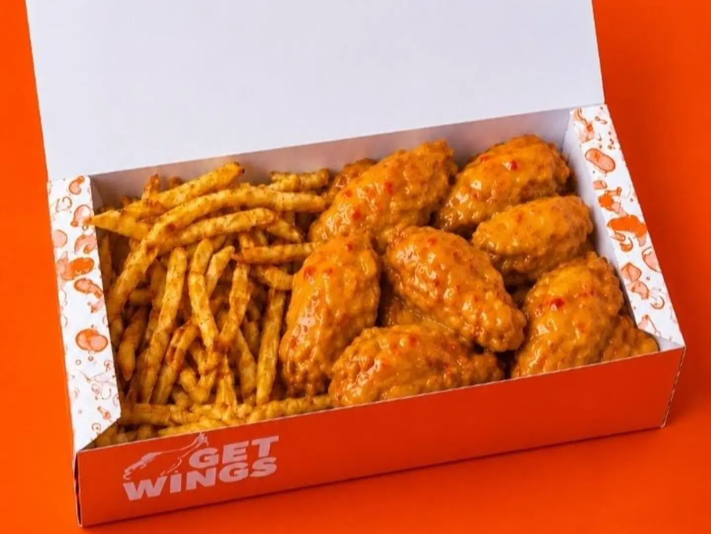 8 Piece Mango Habanero Wings Box