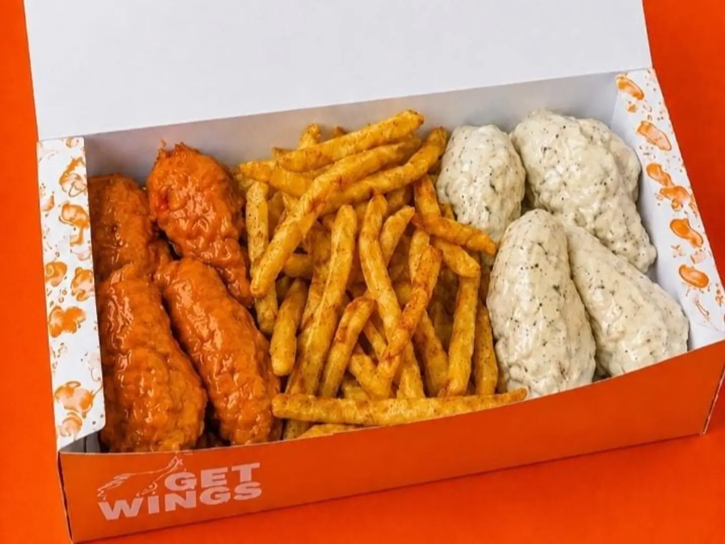 Mixed Wings Box (8 Pieces)