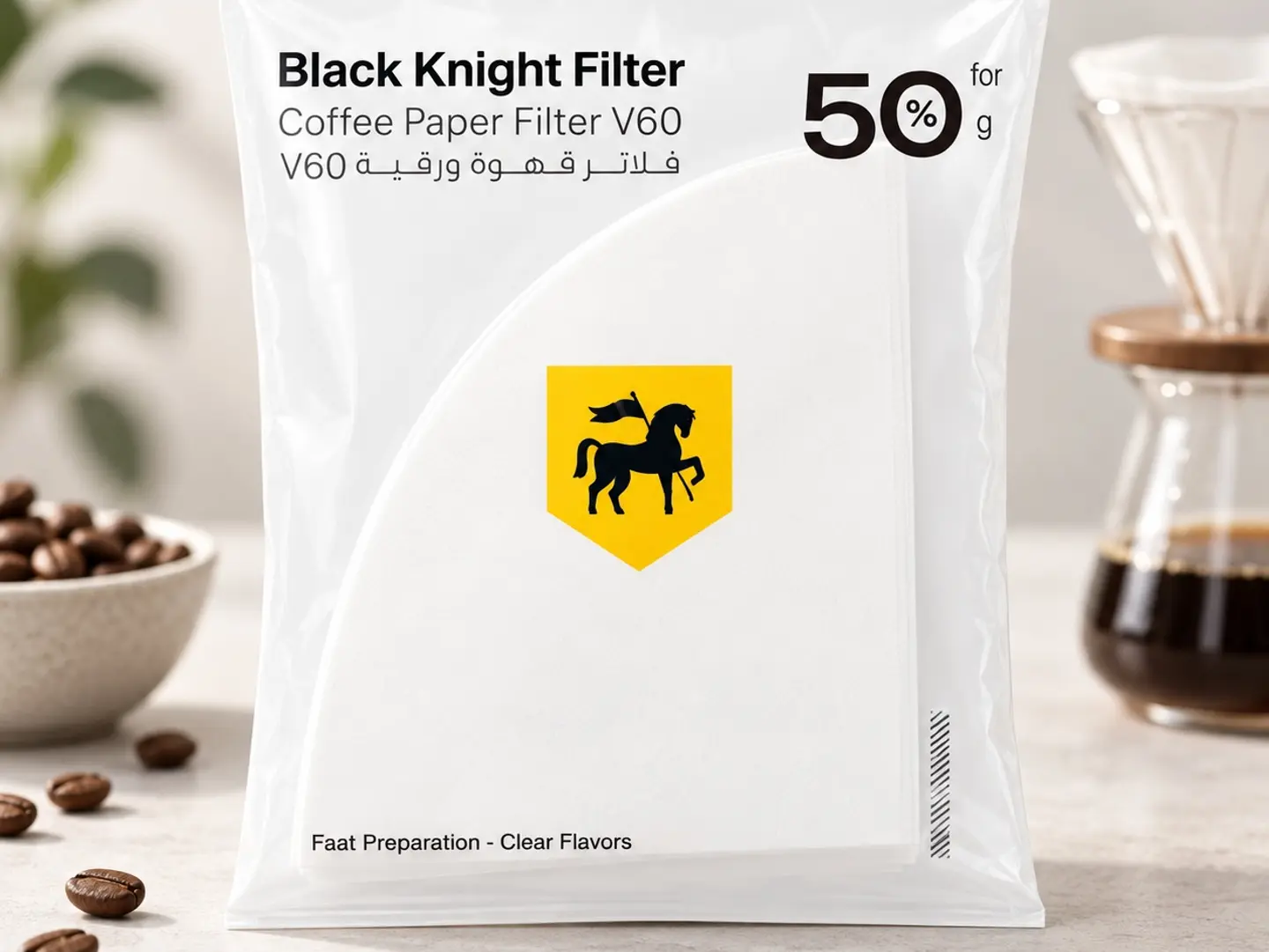 V60 Filter - Size 01, Pack Containing 200 Filters.